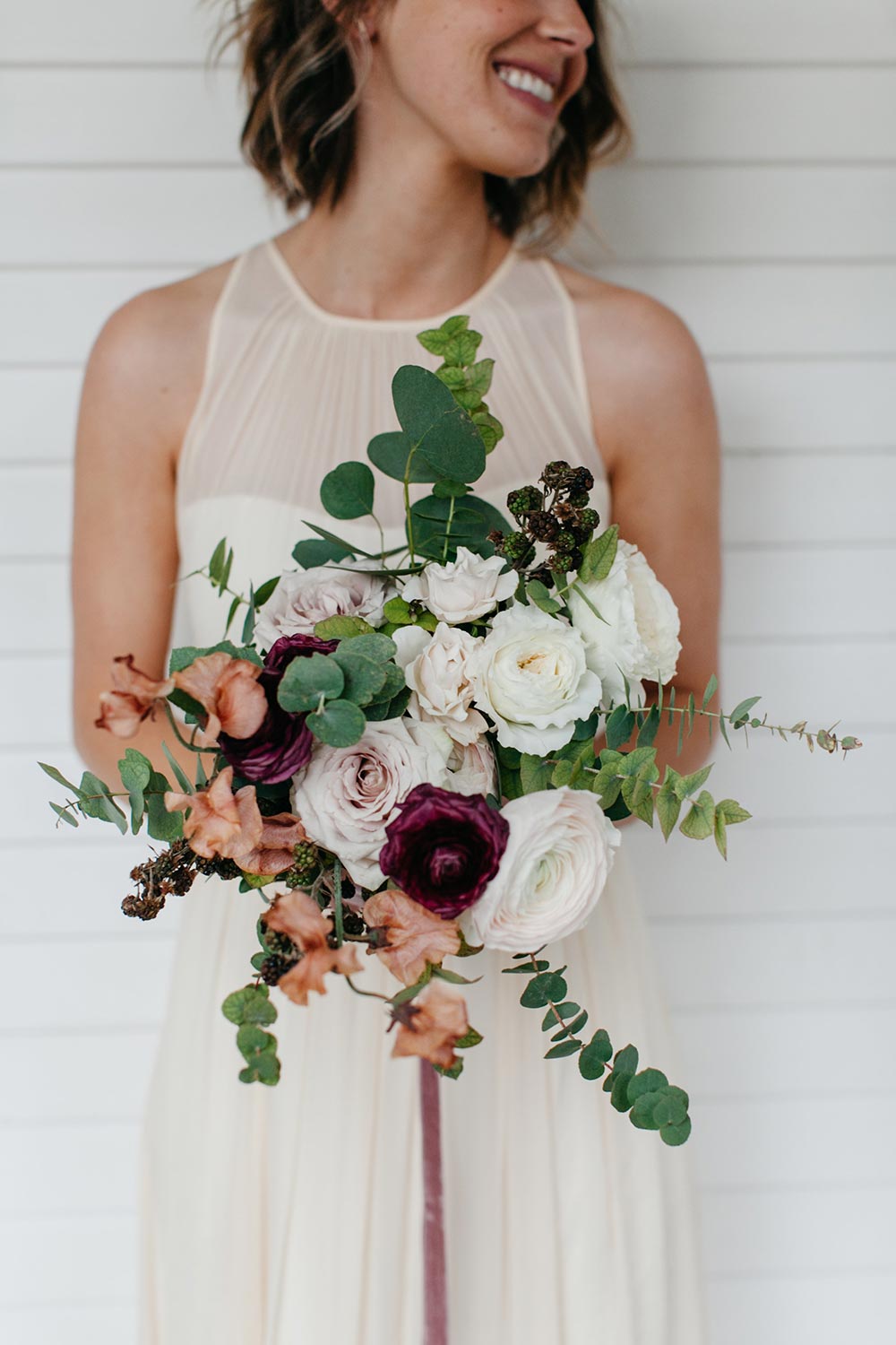 Candlelit Indoor Garden Wedding with Classic Femme Touches ⋆ Ruffled