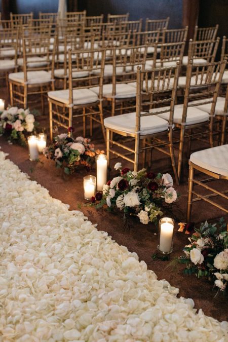 Candlelit Indoor Garden Wedding with Classic Femme Touches ⋆ Ruffled