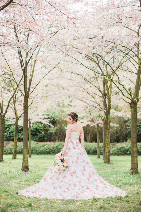 Cherry Blossom Garden Wedding Ideas Ruffled