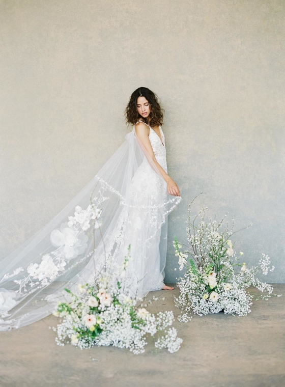 Claire Pettibone Spring 2019 Bridal Collection: “The White Album” ⋆ Ruffled