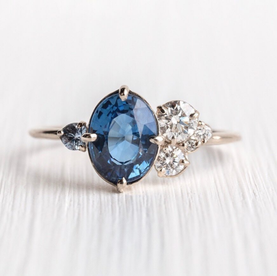 27 Cluster Engagement Rings That Are Out of This World