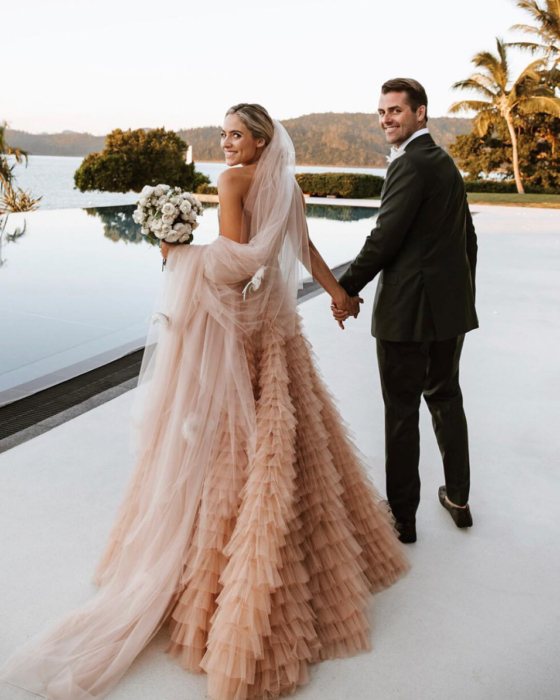 30 Color Wedding Dresses That Are Positively Perfect For Fall Brides