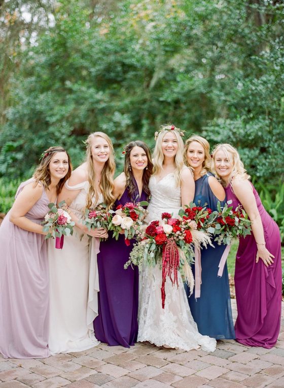 Colorful Backyard Wedding with Eclectic, Vintage Charm ⋆ Ruffled