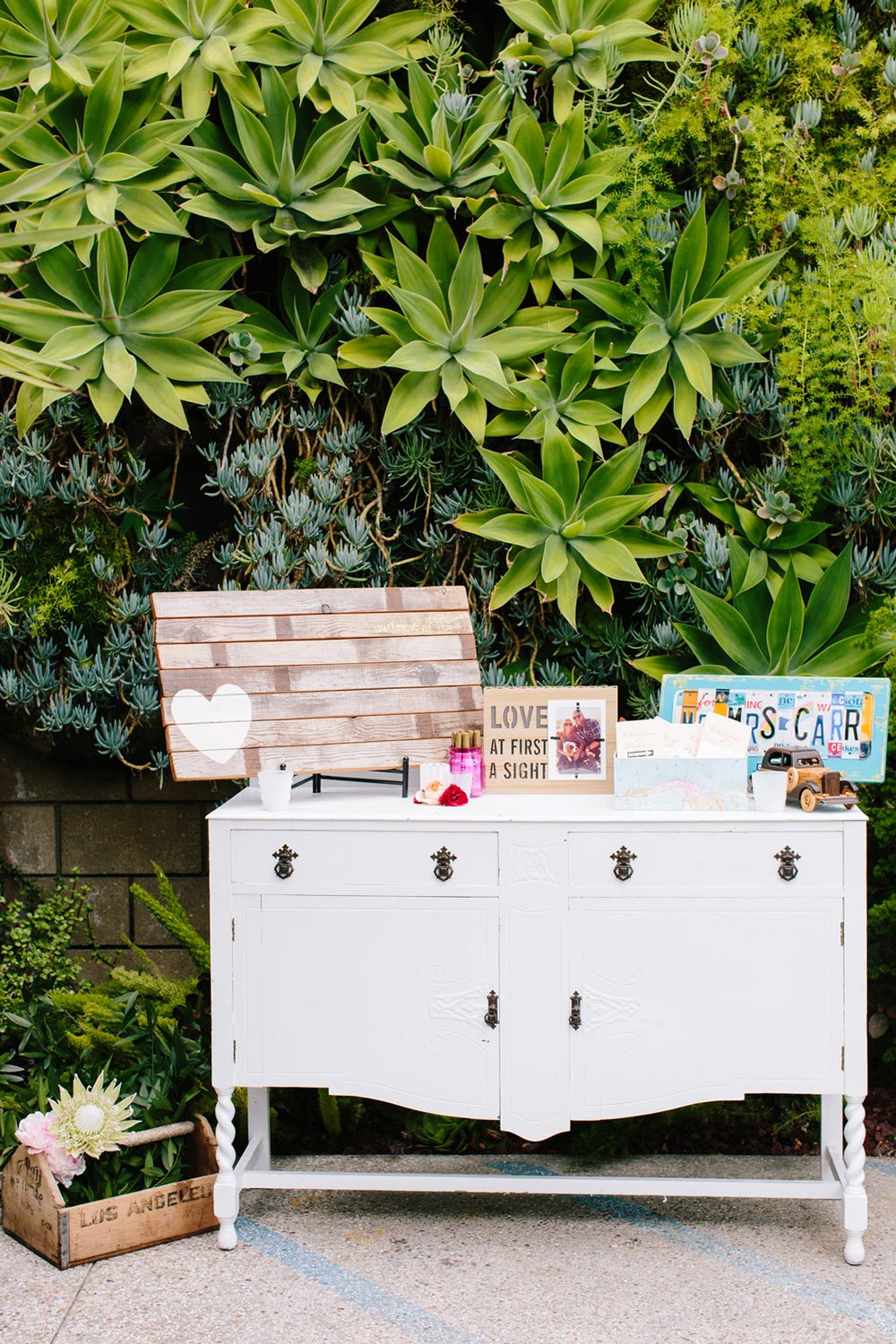 wedding welcome display