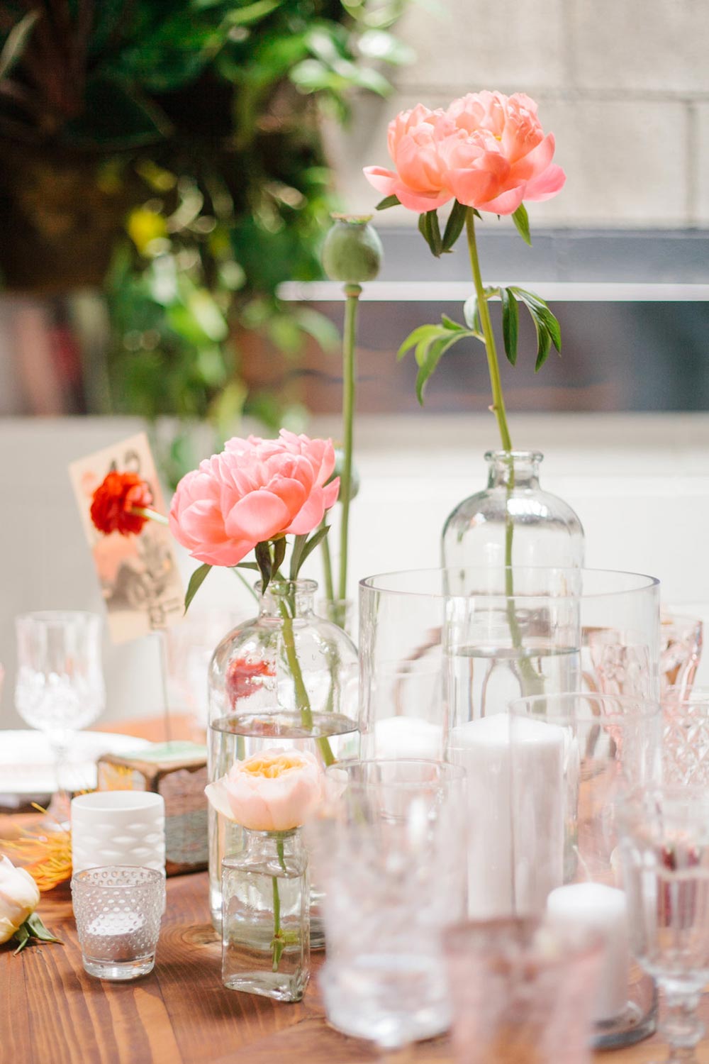 bud vase centerpieces