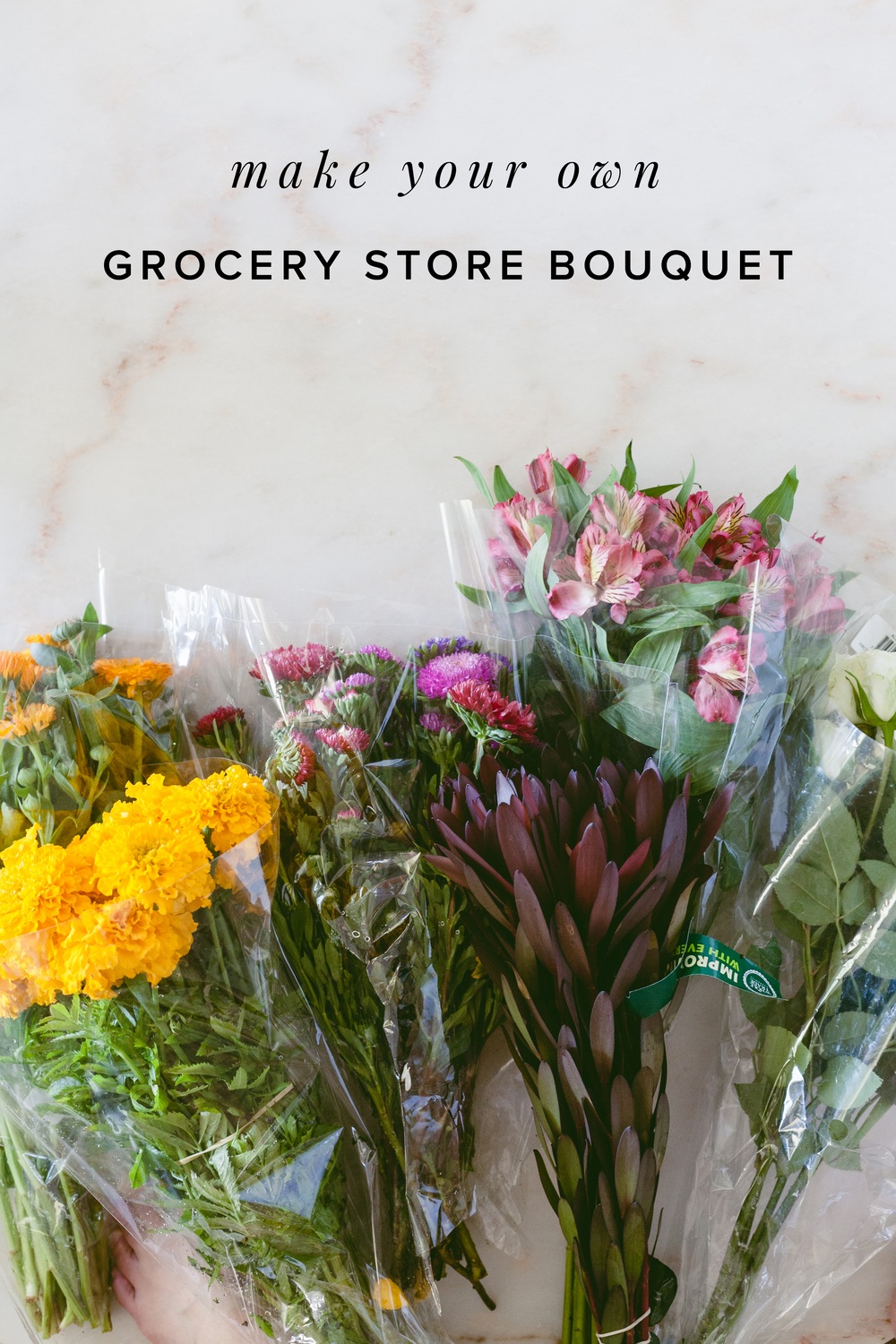 Easy Bouquets That Start With Grocery Store Flowers