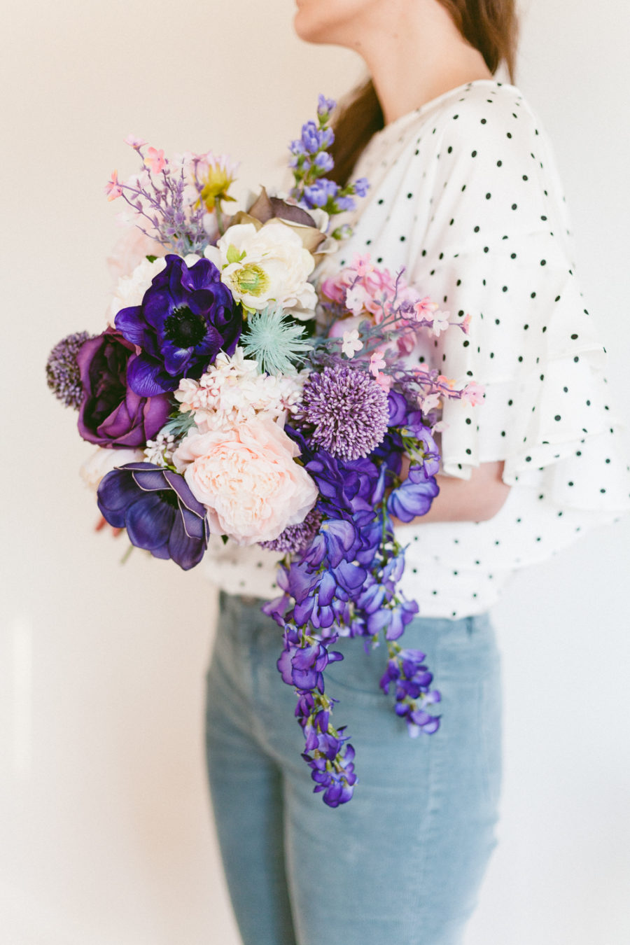 Make this Easy Ultra Violet Wedding Bouquet for Spring ⋆ Ruffled