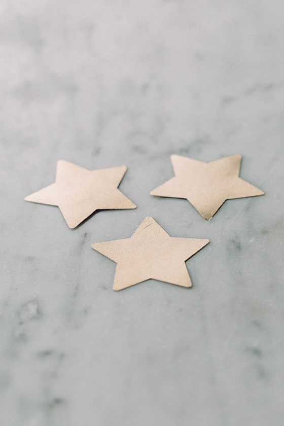 DIY Mini 3d Star Cake Toppers ⋆ Ruffled