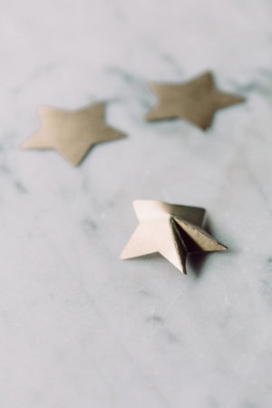 DIY Mini 3d Star Cake Toppers ⋆ Ruffled