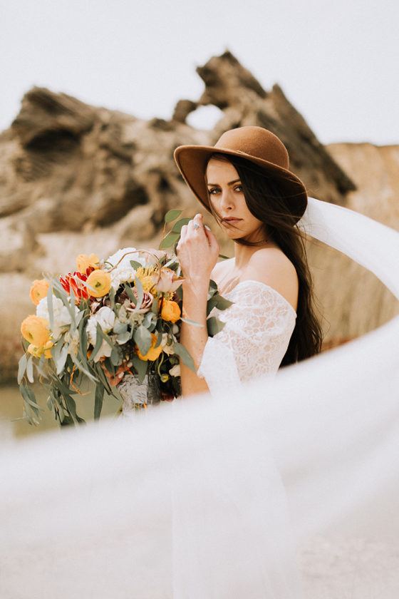 Eclectic Boho Desert Bridal Inspiration ⋆ Ruffled