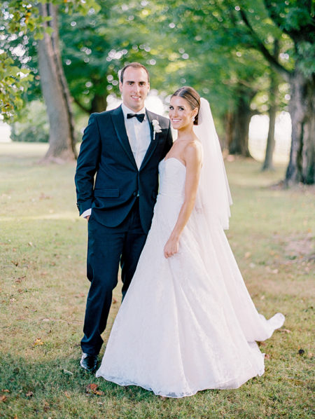 Elegant Annapolis Wedding with Romantic Greenery ⋆ Ruffled