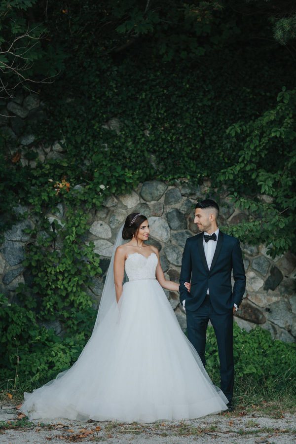 Elegant Canadian Wedding with Greenery ⋆ Ruffled