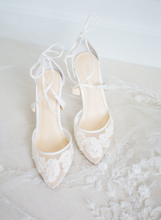 Ethereal Bridal Shoot Inspired by the Clouds with Claire Pettibone Lace ...