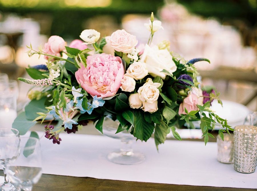 Hydrangea & Rose Filled Garden Wedding with a Special Treat from the ...