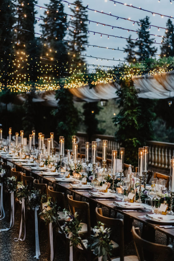 Lights and Roses For The Sweetest Wedding in Florence