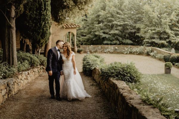 Lights and Roses For The Sweetest Wedding in Florence ⋆ Ruffled