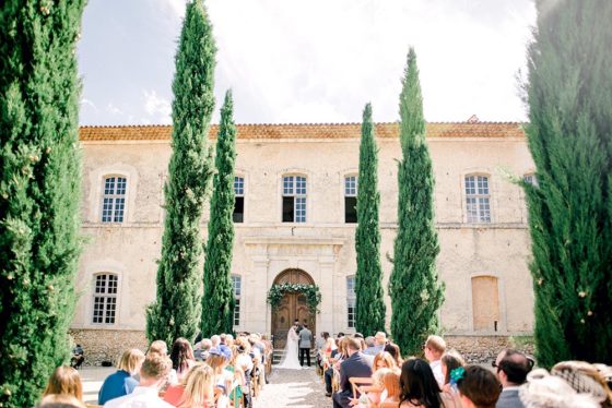 French Chateau Wedding Overlooking a Petite Village