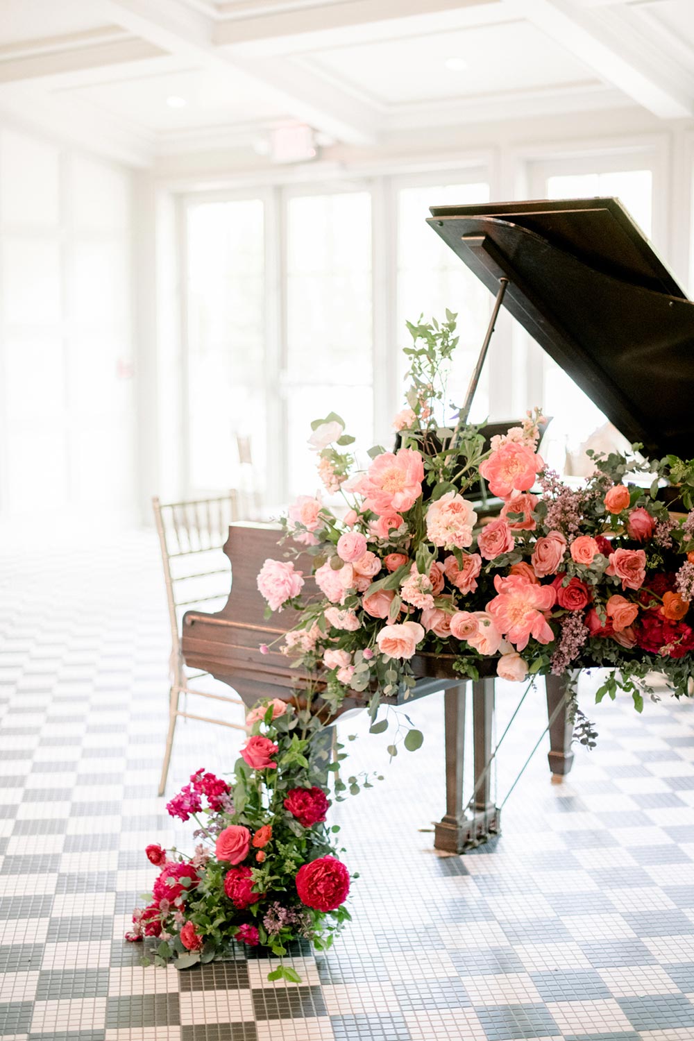 French Country Estate Wedding With A Medley Of Pink Ruffled