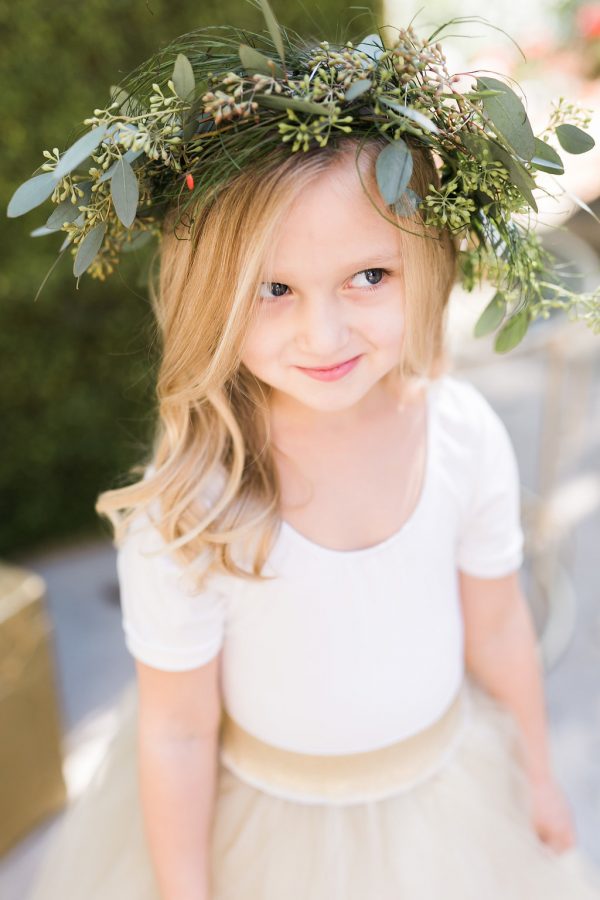 Gold and Greenery Garden Wedding ⋆ Ruffled