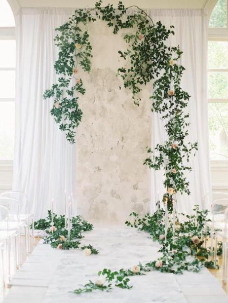 28 Greenery Wedding Decor Ideas That are Fresh for Spring