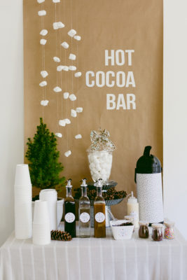 Make your own Hot Chocolate Bar with these Free Printables