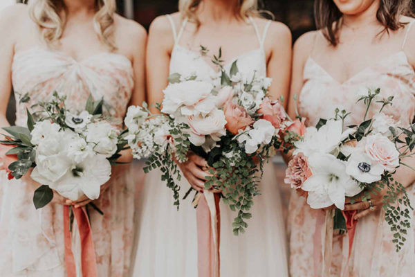 Industrial Loft Wedding with a Geometric Ceremony Backdrop ⋆ Ruffled