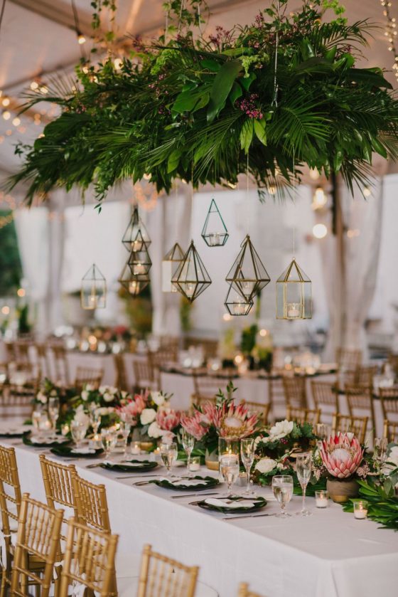 This Couple Brought Industrial Wedding Vibes To Their Miami Nuptials
