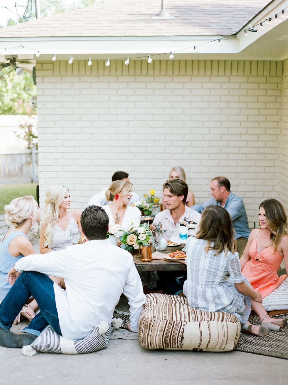 Intimate Backyard Wedding Waco Texas