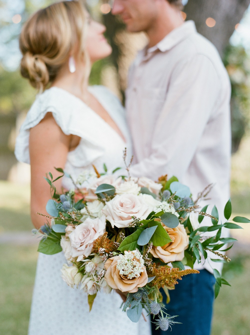 Intimate Backyard Wedding Waco Texas