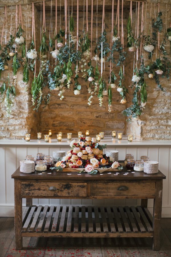 Romantic Wedding in Bath, England with a Scone Tower