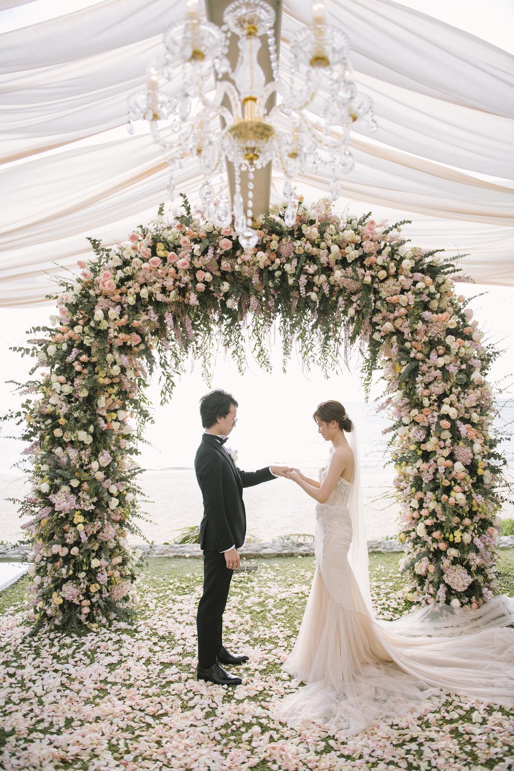 Intimate Thailand Wedding with a Pastel Garden Ambiance ⋆ Ruffled