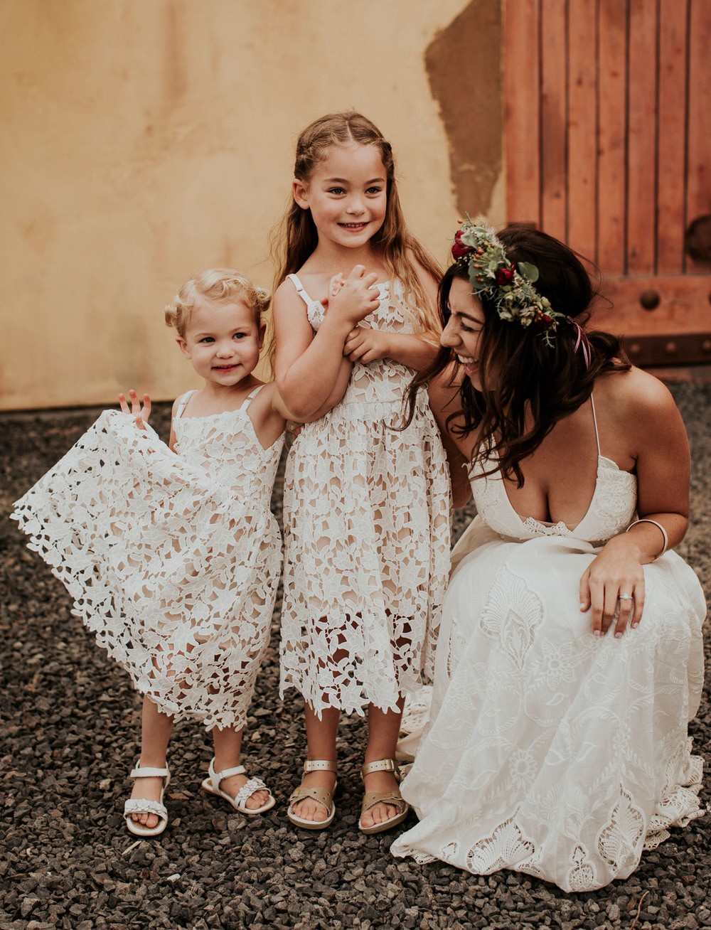 boho flower girl dresses
