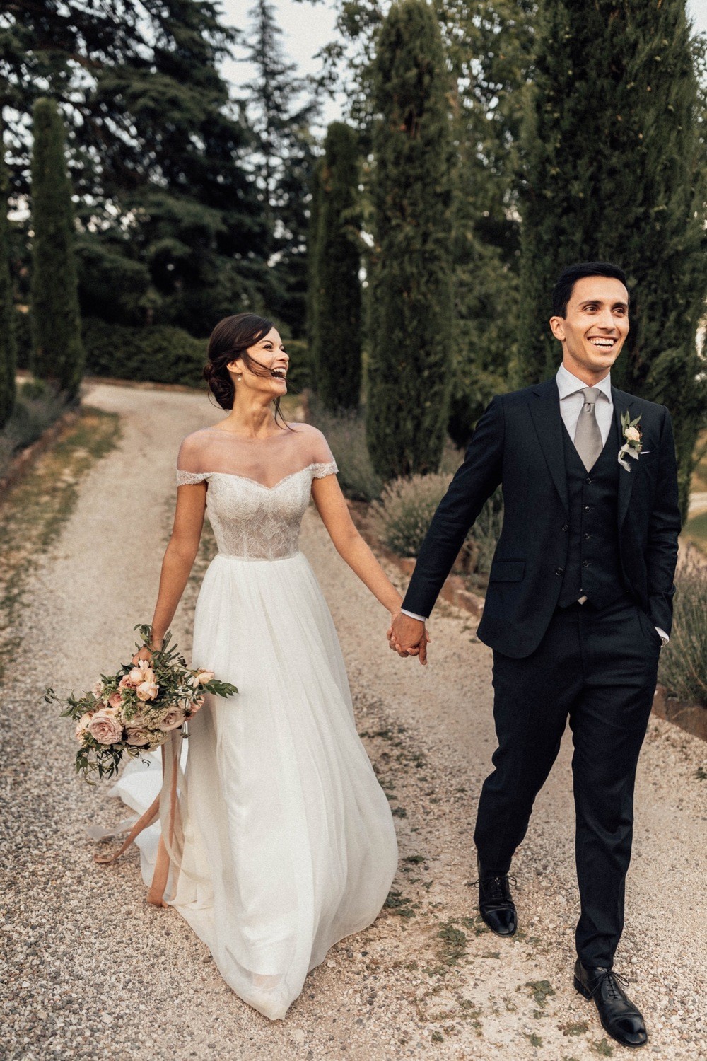 Romantic Northern Italy Castle Wedding with Warm Terracotta Hues ⋆ Ruffled