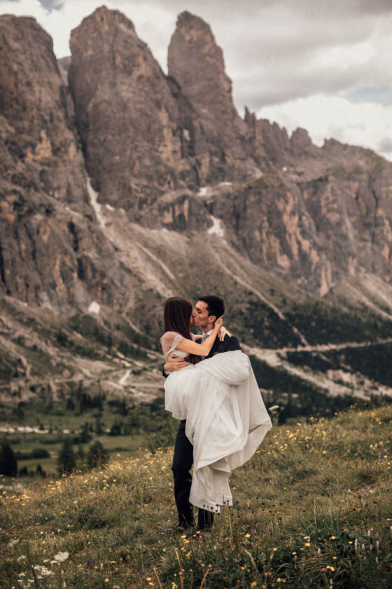 Romantic Northern Italy Castle Wedding with Warm Terracotta Hues