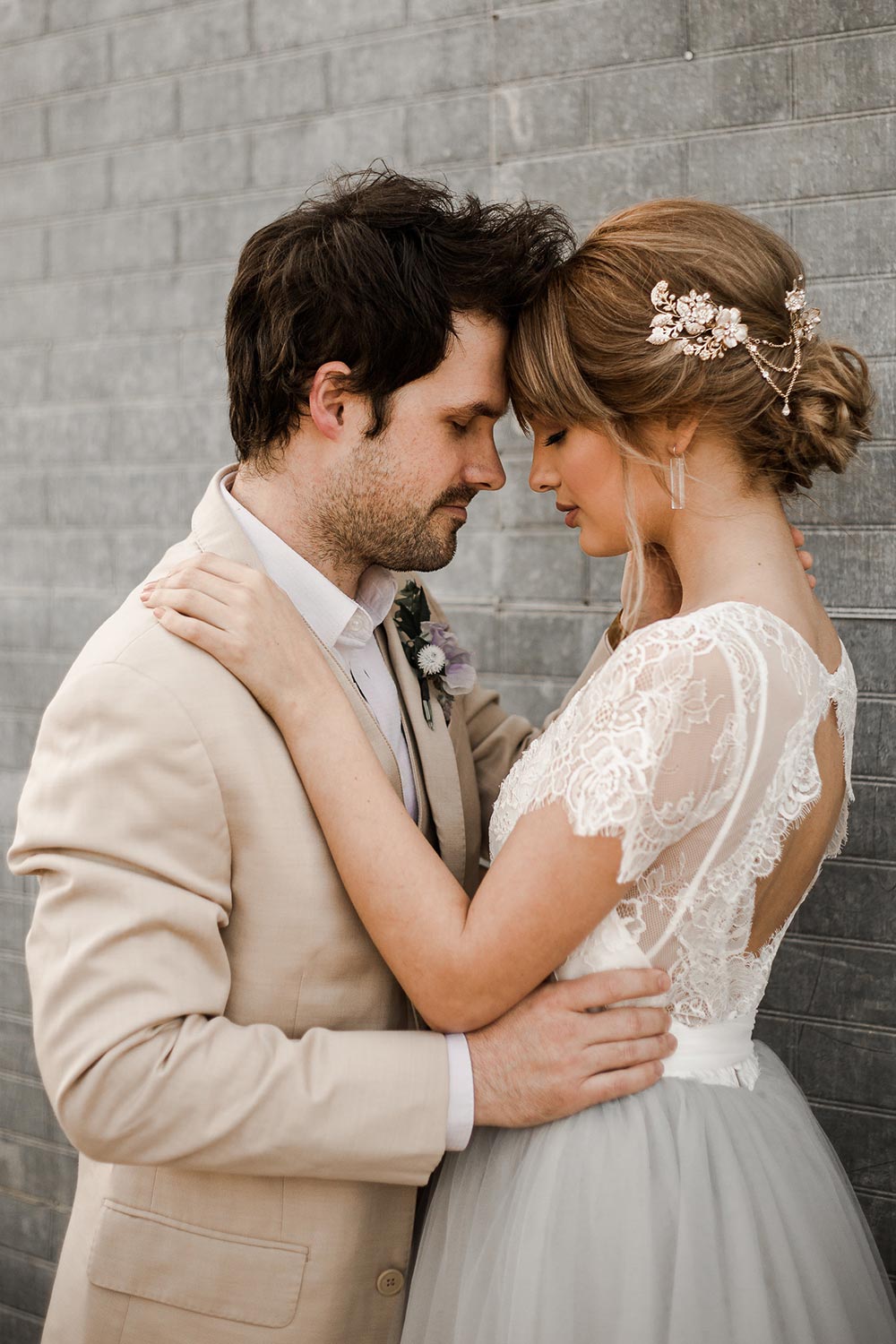 Borrowed Blue & Bliss: A Wedding Story in Dusty Blue ⋆ Ruffled