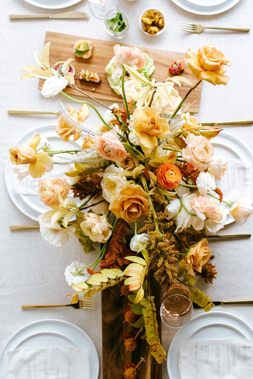 Yellow Ruffle Napkins