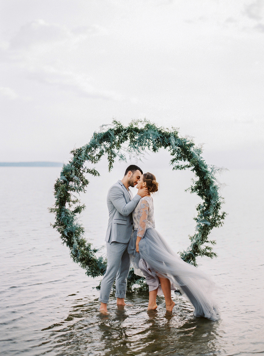 Calming Baltic Sea Wedding Inspiration