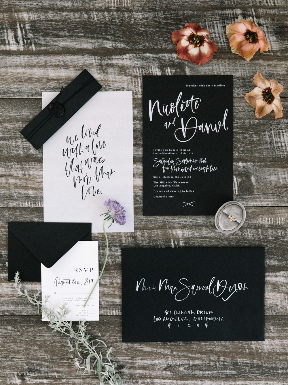 This Mystical Wedding Inspiration is a Bewitching Take on Modern ⋆ Ruffled