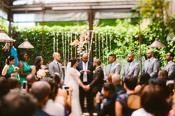 Nyc Brunch Garden Wedding Ruffled