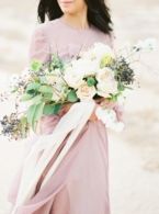 Desert Oasis Wedding Inspiration With A Blue Iridescent Gown ⋆ Ruffled