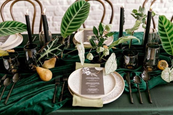 Old World Botanical Wedding Inspiration with a Touch of Apothecary