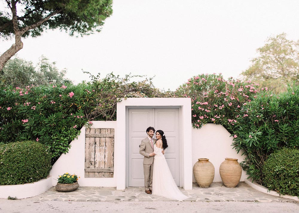 Organic Grecian Wedding with Lemons Overflowing ⋆ Ruffled