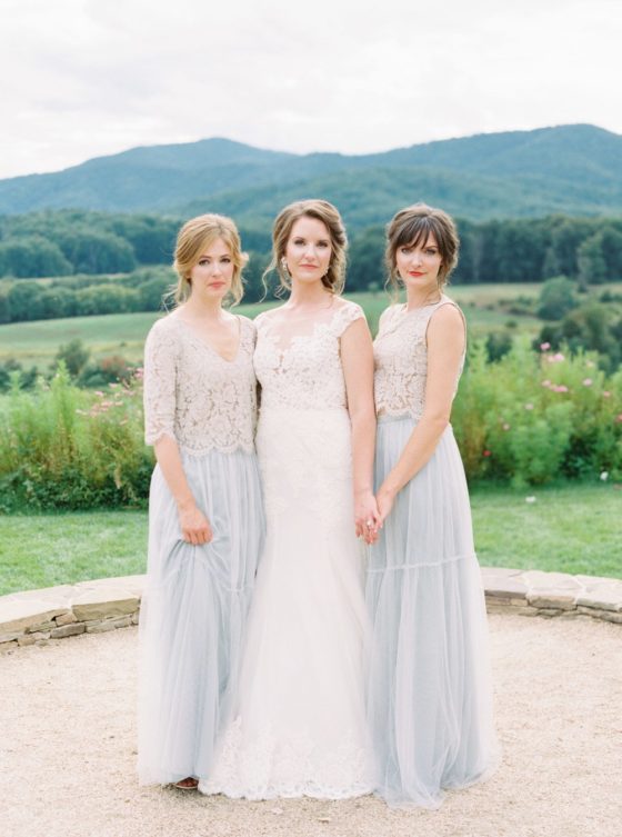 Pippin Hill Wedding with Wildflowers and Watercolor