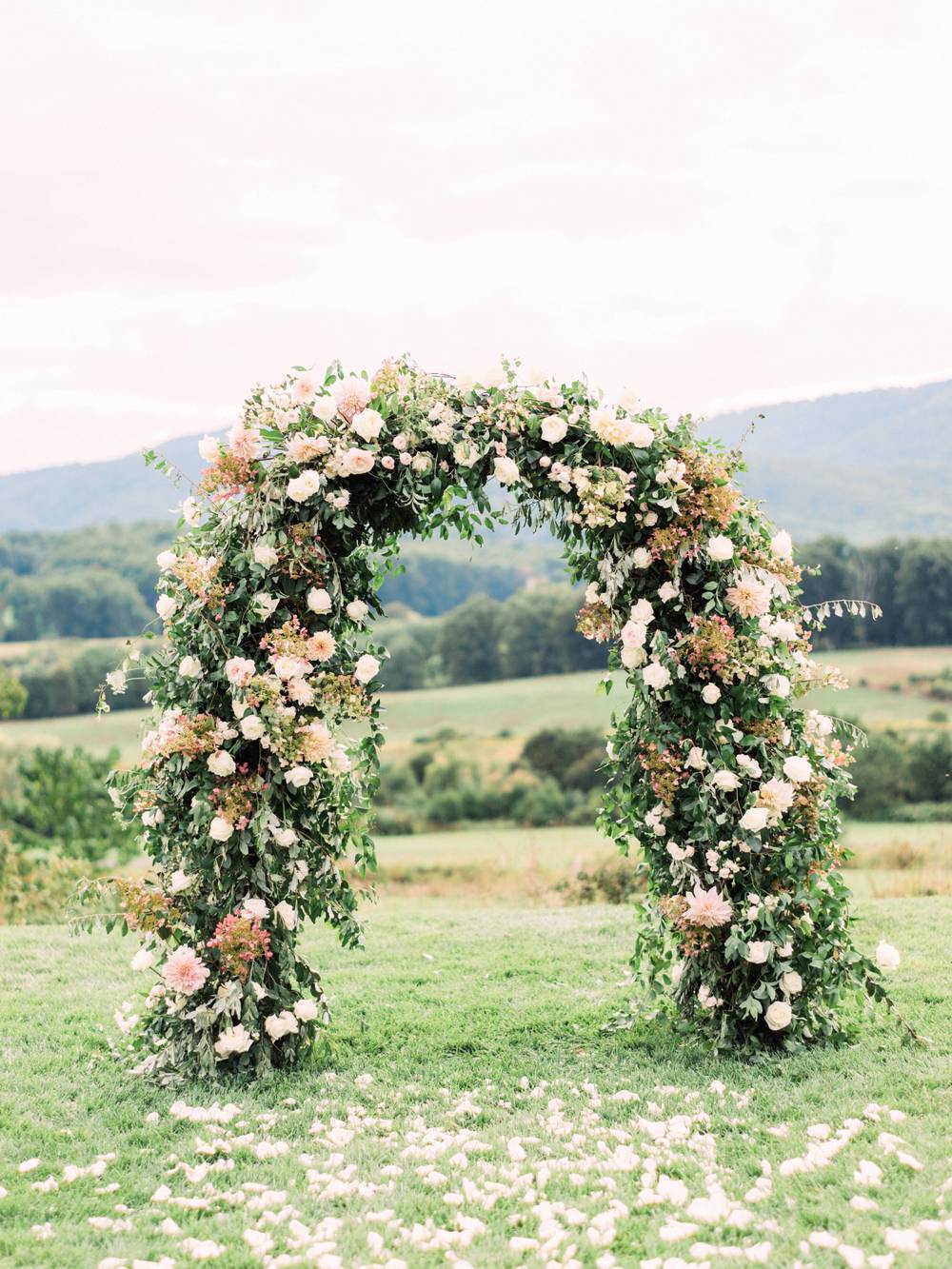 Pippin Hill Wedding with Wildflowers and Watercolor ⋆ Ruffled