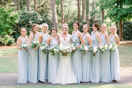 Posh Southern Wedding in a Botanical Garden ⋆ Ruffled