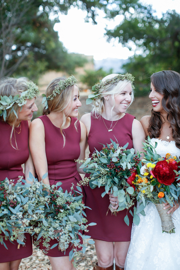 Pumpkin Themed Fall Wedding Ruffled