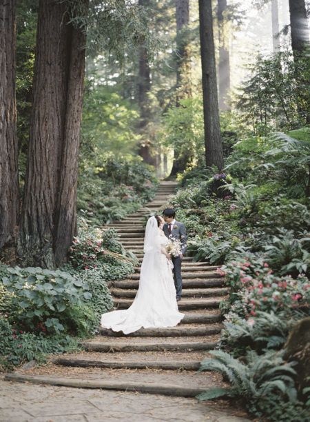 Magical Wedding in the Redwoods with Muted Florals ⋆ Ruffled
