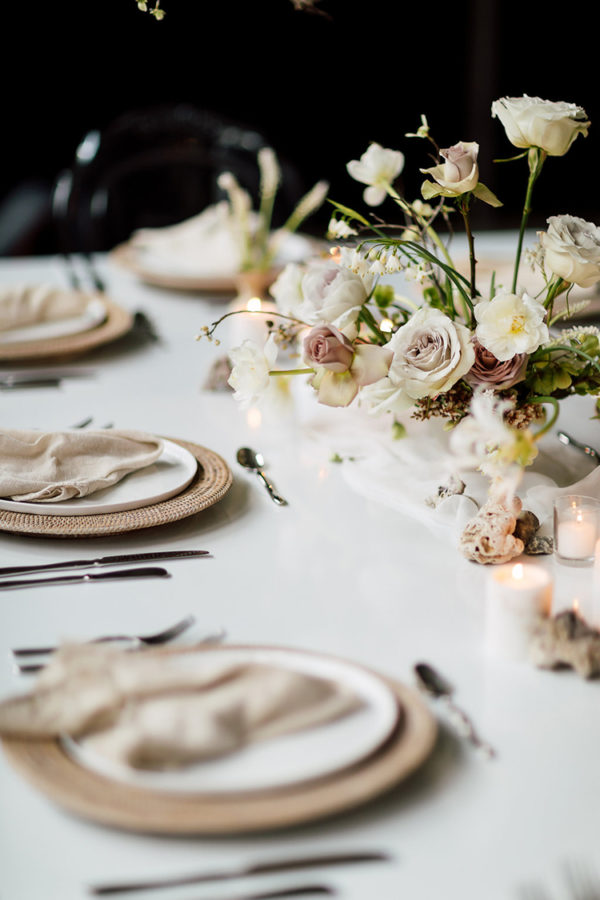 Refined Wedding Ideas with a Monochrome Palette ⋆ Ruffled