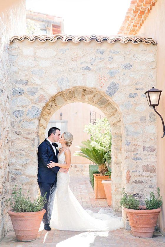 Desert Oasis Wedding with a Magical Berta Gown