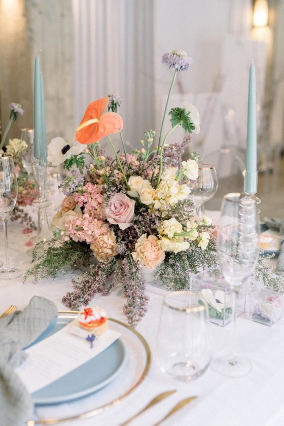 Styled Social Los Angeles: Indoor Avant-Garde Wedding Inspiration with ...